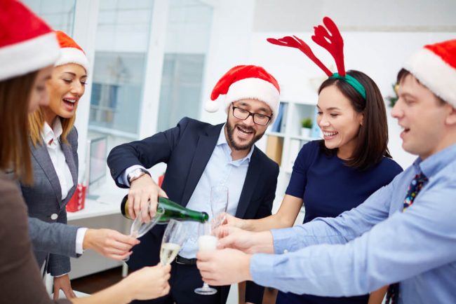 Muss ich unbedingt zur Weihnachtsfeier?