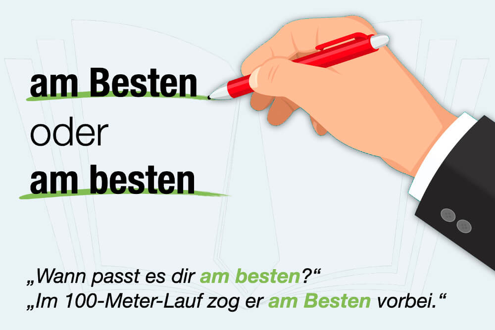 Am Besten oder am besten: groß oder klein?