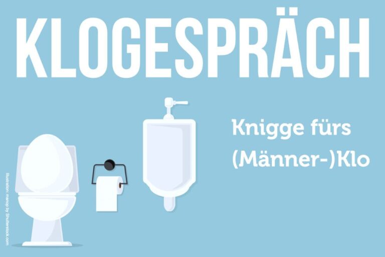 Klogespräch: Der Chef-Pitch im Waschraum