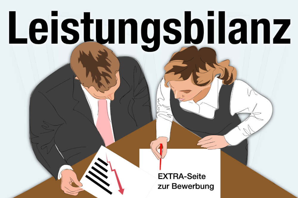 Leistungsbilanz: Aufbau, Inhalt, Tipps für die Bewerbung