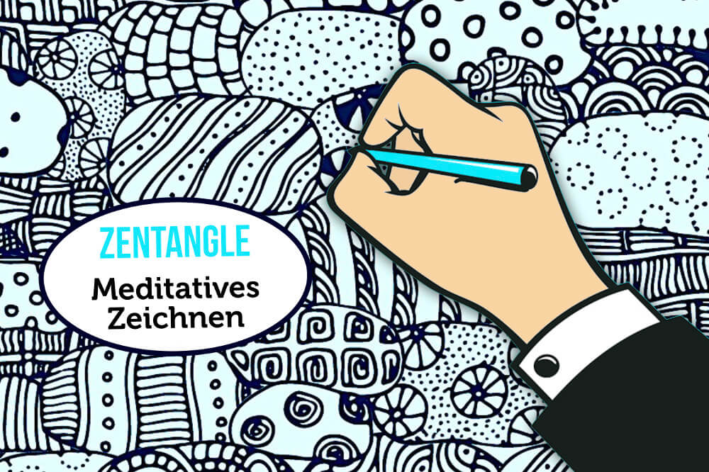 Zentangle für Anfänger: Bedeutung, Vorlagen & Anleitung