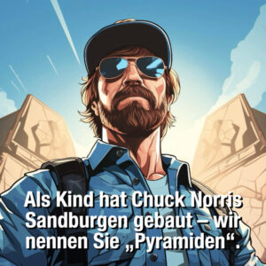 Chuck Norris Witze Pyramiden