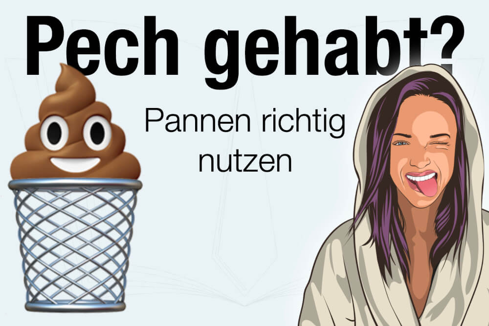 Pech gehabt: Bedeutung, Herkunft des Spruchs + was tun?